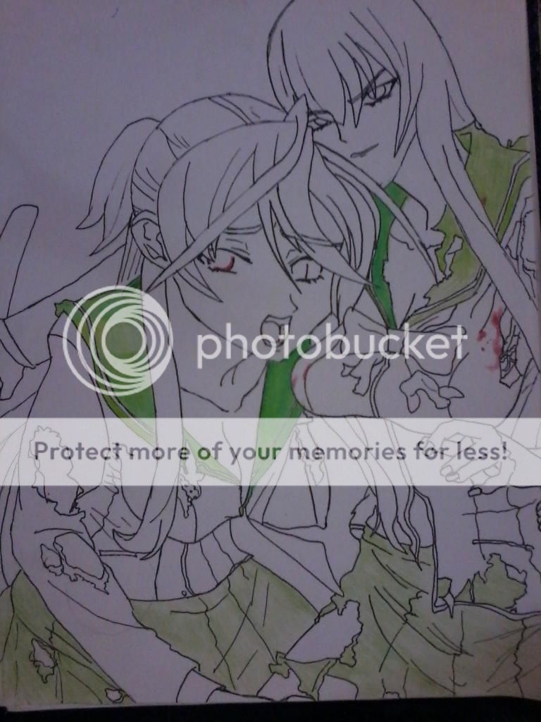 Highschool of the Dead Dibujo Highschool of the Dead Dibujo