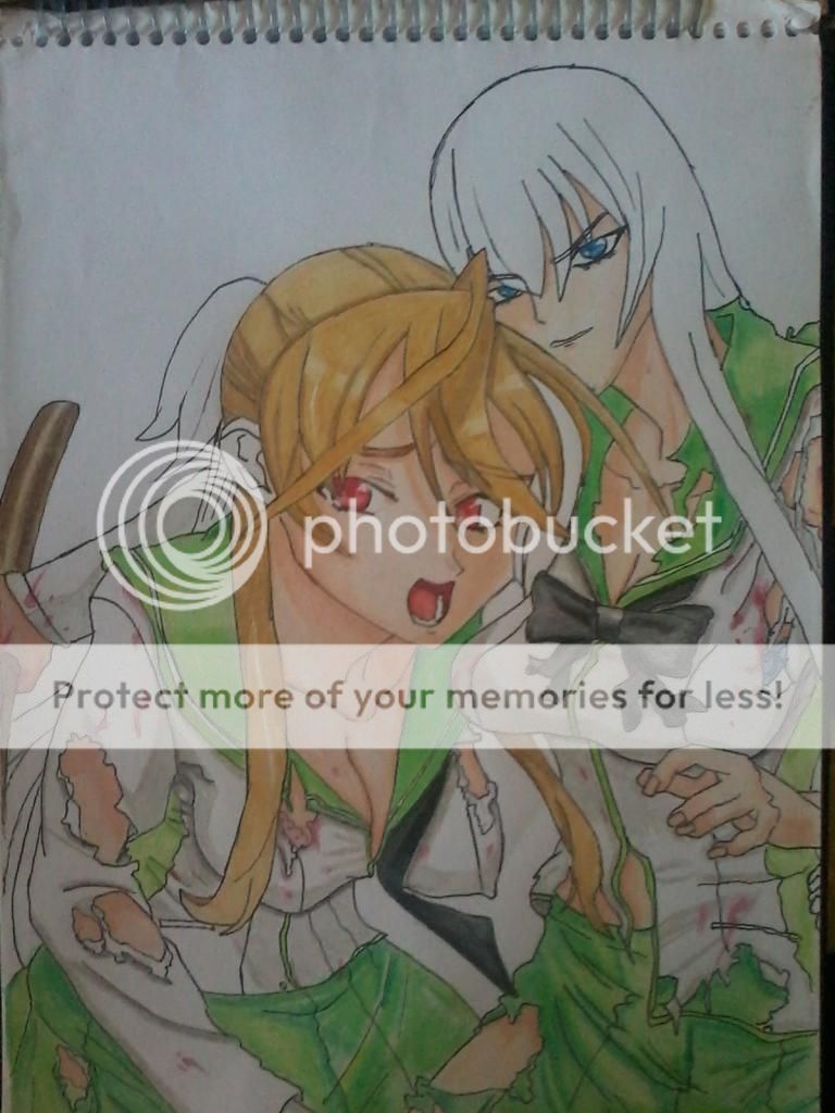highschool of the dead dibujo highschool of the dead dibujo