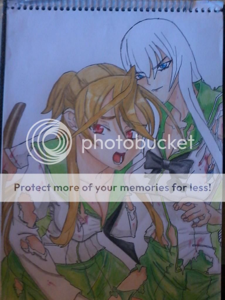 Highschool of the Dead Dibujo Highschool of the Dead Dibujo