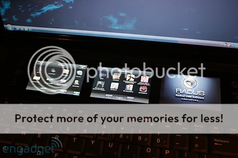 Protótipo Intel Telas OLED, TouchScrenn