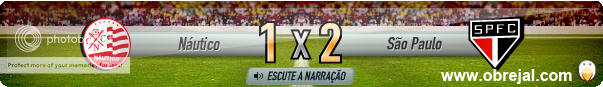 Batalha São Paulo X Náutico Jogo sofrido e violento